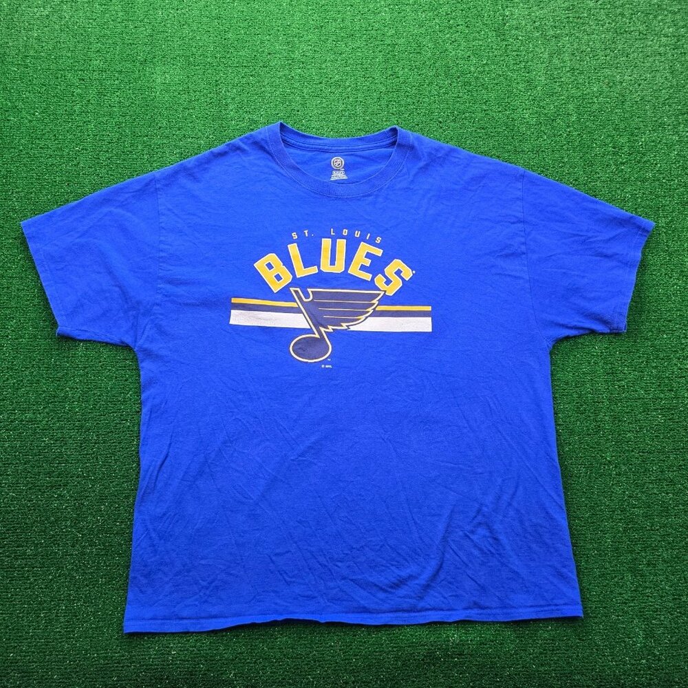 St Louis Blues Tshirt  Mens XL Blue #90 O'Reilly‎ Short Sleeve NHL Hockey Sports